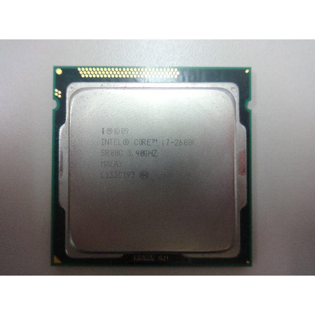 Intel Core i7 2600K CPU ファンセットなし - PCパーツ
