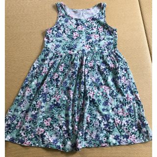 エイチアンドエム(H&M)の小花柄ワンピース 130(ワンピース)