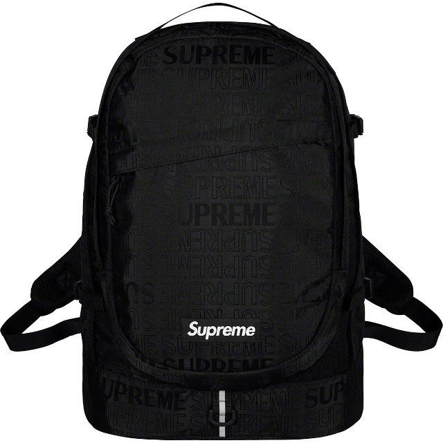 送料込み Supreme Backpack 19SS Black