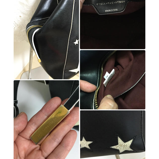 Stella McCartney(ステラマッカートニー)のレザー☆スター2WAYショルダーバック✨レアのお買い得品‼️ レディースのバッグ(ハンドバッグ)の商品写真