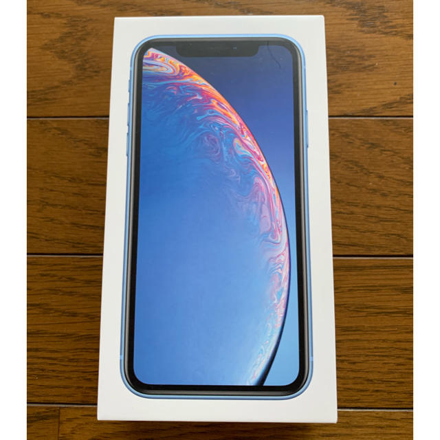 iPhone XR 64G ブルー 新品 (simロック解除済) - スマートフォン本体