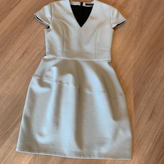 バーニーズニューヨーク(BARNEYS NEW YORK)のパリス様専用★yokochan★Vネックコクーンワンピース(ミニワンピース)