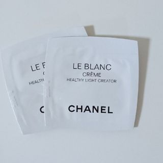 シャネル(CHANEL)のLE BLANC CREME ル ブラン 薬用美白クリーム HL サンプル(美容液)