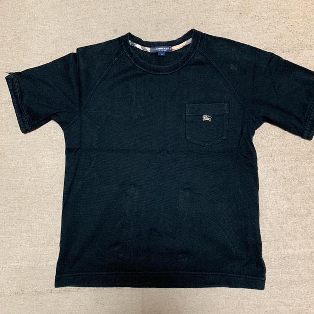 BURBERRY(バーバリー)のバーバリー 黒 Tシャツ キッズ/ベビー/マタニティのキッズ服男の子用(90cm~)(Tシャツ/カットソー)の商品写真