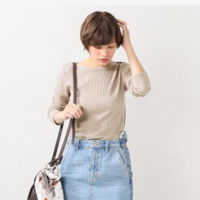 SLOBE IENA(スローブイエナ)の☆専用☆スローブイエナ 長袖リブカットソー レディースのトップス(カットソー(長袖/七分))の商品写真