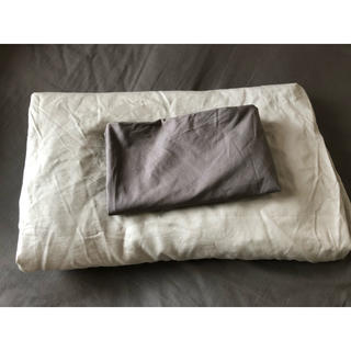 イケア(IKEA)のIKEA シングルベッドボックスシーツ 枕カバー(シーツ/カバー)