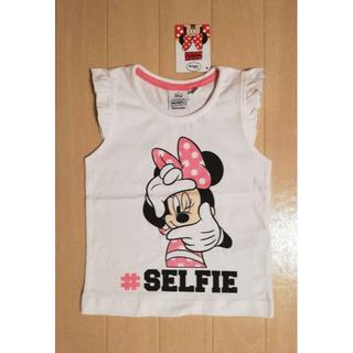 ディズニー(Disney)の最終SALE！Disney ミニーちゃんフリル付タンク(Tシャツ/カットソー)