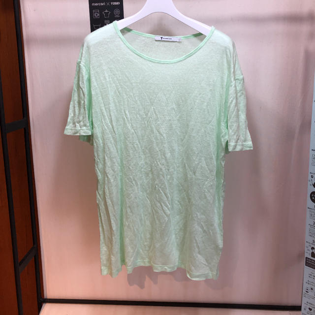 Alexander Wang(アレキサンダーワン)のTby ALEXANDER  WANG リネンTシャツ レディースのトップス(Tシャツ(半袖/袖なし))の商品写真