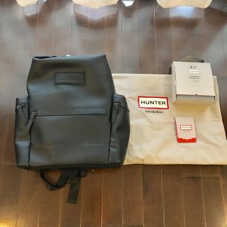 ハンター(HUNTER)のichiren様専用　HUNTER ラバーコーティングレザーリュック 17L(リュック/バックパック)