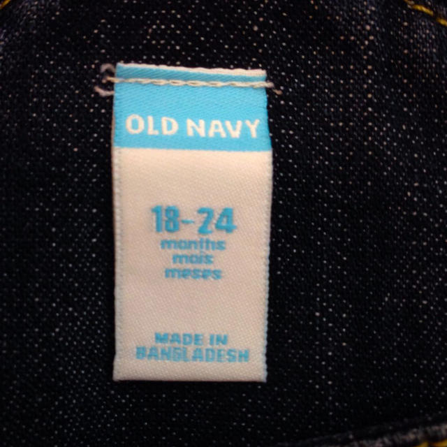 Old Navy(オールドネイビー)のOLD NAVYのサロペット キッズ/ベビー/マタニティのベビー服(~85cm)(スカート)の商品写真