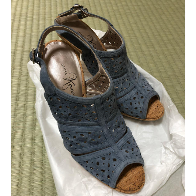 GINZA Kanematsu(ギンザカネマツ)の【本日で出品終了】銀座かねまつ サンダル レディースの靴/シューズ(サンダル)の商品写真
