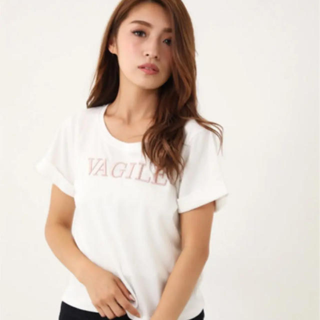 rienda(リエンダ)のrienda Tシャツ レディースのトップス(Tシャツ(半袖/袖なし))の商品写真