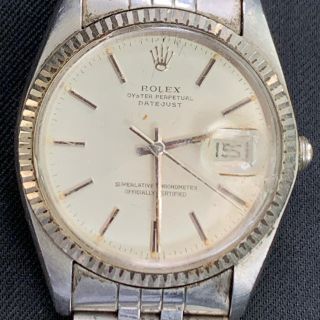 ロレックス(ROLEX)の専用ロレックス デイトジャスト 16014  リューズ ジャンク 稼働品 SS(腕時計(アナログ))