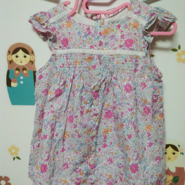 NEXT(ネクスト)の花柄チュニック♡ キッズ/ベビー/マタニティのキッズ服女の子用(90cm~)(ワンピース)の商品写真