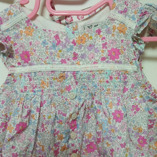 NEXT(ネクスト)の花柄チュニック♡ キッズ/ベビー/マタニティのキッズ服女の子用(90cm~)(ワンピース)の商品写真