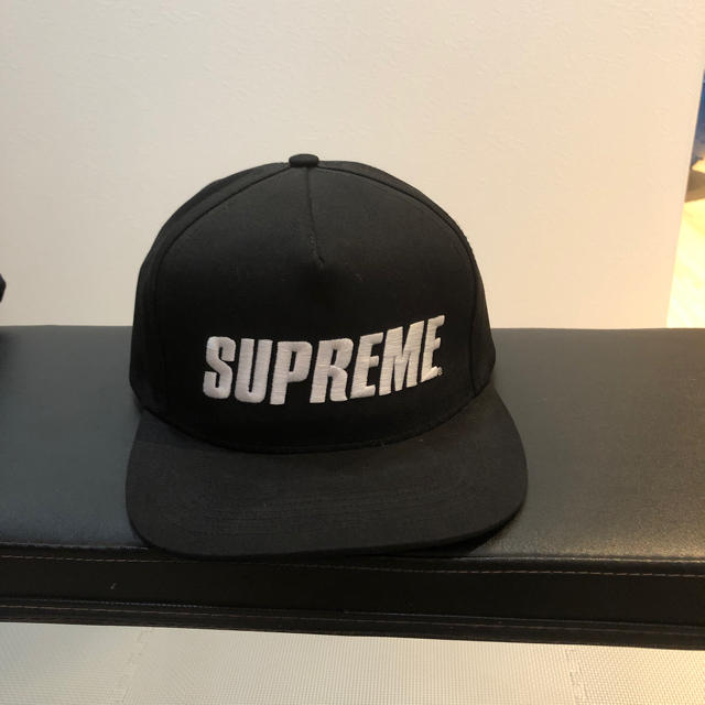 supreme bar logo cap