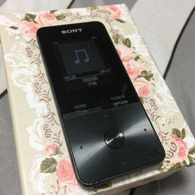 WALKMAN(ウォークマン)のソニーウォークマン NW−S313  4GB スマホ/家電/カメラのオーディオ機器(ポータブルプレーヤー)の商品写真