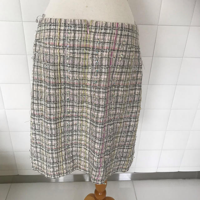 シャネル ツイード スカート 42サイズ 2
