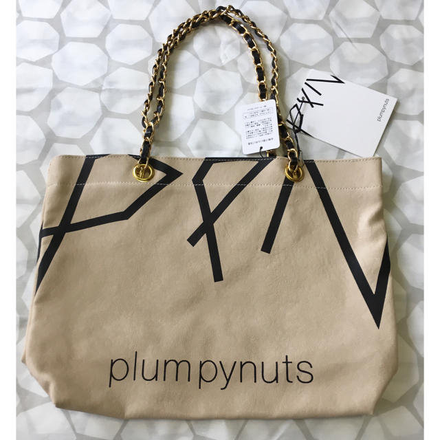 plumpynuts(プランピーナッツ)の新品未使用 plumpynuts バッグ レディースのバッグ(トートバッグ)の商品写真