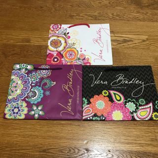 ヴェラブラッドリー(Vera Bradley)のヴェラブラッドリー ショッパー3枚セット①(ショップ袋)