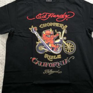 エドハーディー(Ed Hardy)の最終値下げエドハーディー  Tシャツ ブラック デビル 4L edhardy (Tシャツ/カットソー(半袖/袖なし))