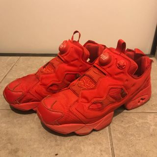 リーボック(Reebok)のReebok ポンプフューリー RED(スニーカー)