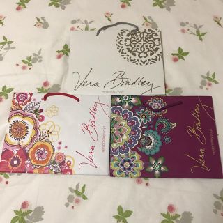 ヴェラブラッドリー(Vera Bradley)のヴェラブラッドリー ショッパー3枚セット⑥(ショップ袋)