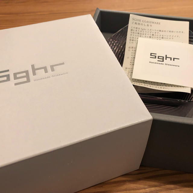 Sghr(スガハラ)の「新品未使用！」Sghr(スガハラ) ハンドメイド ガラス インテリア/住まい/日用品のキッチン/食器(グラス/カップ)の商品写真