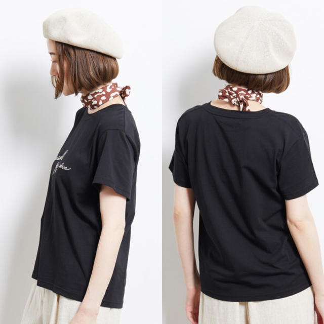 Rope' Picnic(ロペピクニック)の【新品】ROPE' PICNIC♡刺繍ロゴTシャツ レディースのトップス(Tシャツ(半袖/袖なし))の商品写真