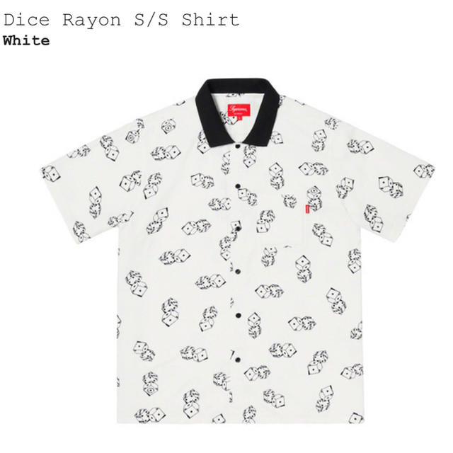 supreme Dice rayon shirt