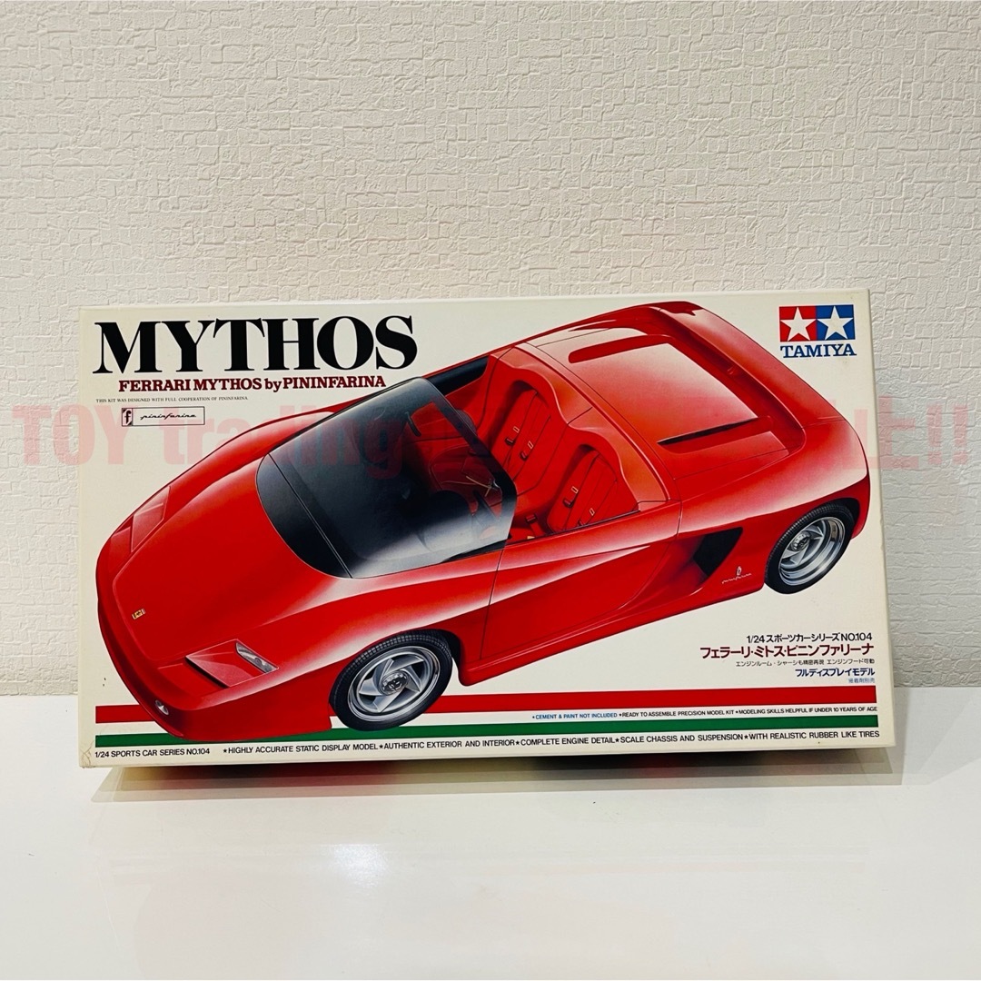 Ferrari(フェラーリ)のタミヤ模型 フェラーリ ミトス 1/24 ferarri MYTHOSプラモデル エンタメ/ホビーのおもちゃ/ぬいぐるみ(模型/プラモデル)の商品写真