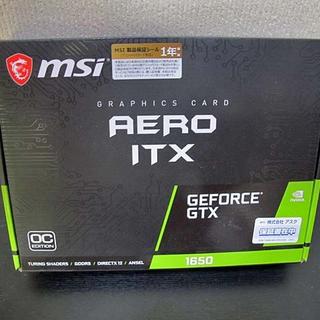 MSI GeForce GTX 1650 AERO ITX 4G OC(PCパーツ)