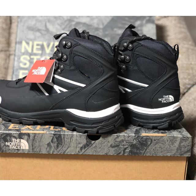 THE NORTH FACE(ザノースフェイス)の新品28cmザ・ノースフェイストレッキングゴアテックス シューズブーツブラック メンズの靴/シューズ(スニーカー)の商品写真