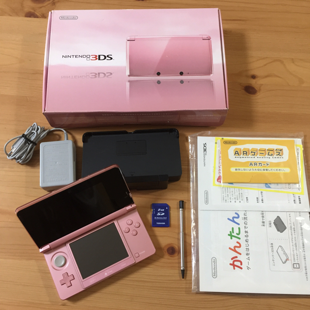 携帯用ゲーム機本体3DS 本体 ミスティピンク