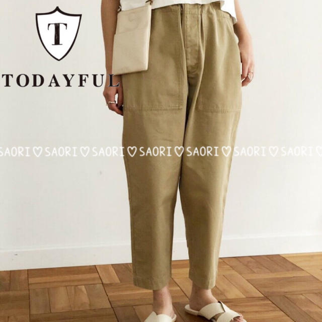 TODAYFUL【美品】Gather Fatigue Pants★ungrid