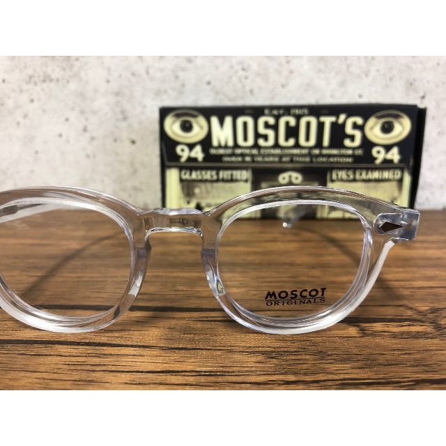 MOSCOT LEMTOSH/モスコット レムトッシュ 44S CRYSTAL