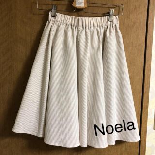 ノエラ(Noela)の泉里香さん着用！Noela＊ストライプ柄フレアスカート(ミニスカート)