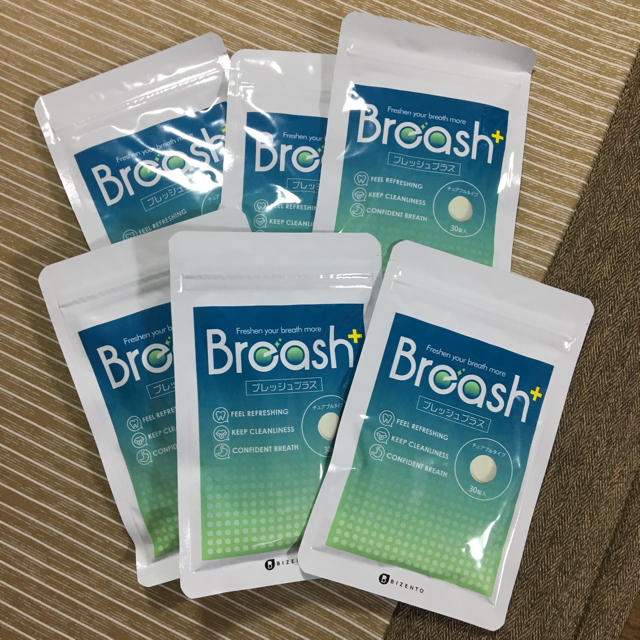 ブレッシュ 6袋セット BREASH-