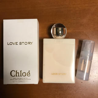 クロエ(Chloe)のクロエ新作の香り★ボディローション LOVE STORY 15ml(ボディローション/ミルク)
