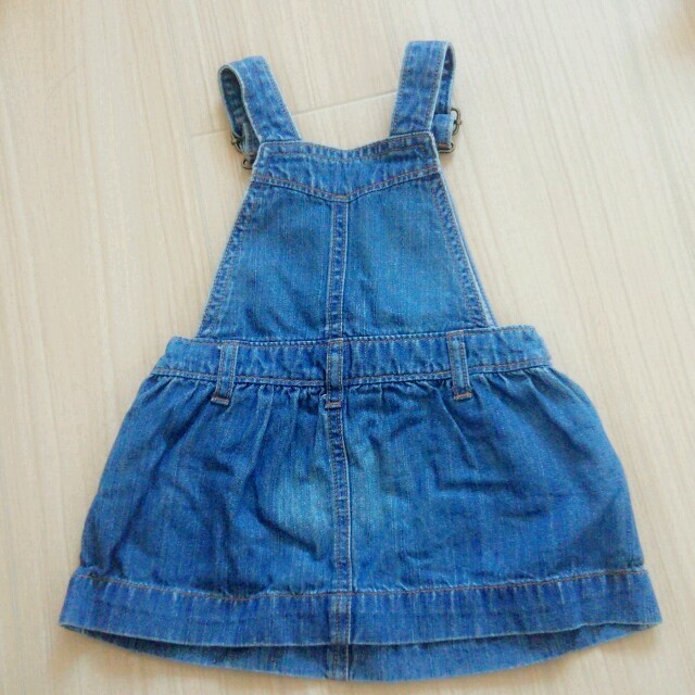 babyGAP(ベビーギャップ)のBabyGAP 70ジャンスカ キッズ/ベビー/マタニティのベビー服(~85cm)(ワンピース)の商品写真