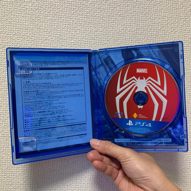 PlayStation4(プレイステーション4)のPS4ソフト スパイダーマン エンタメ/ホビーのゲームソフト/ゲーム機本体(家庭用ゲームソフト)の商品写真