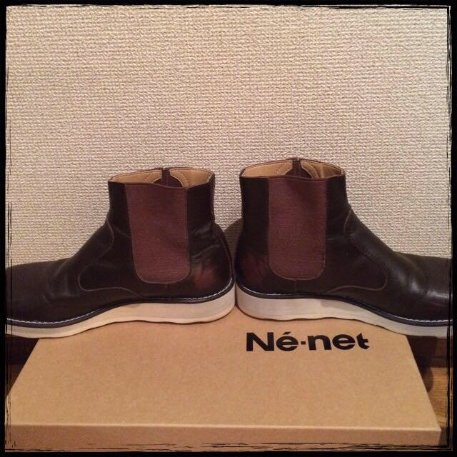Ne-net(ネネット)のネネット☆こけしサイドゴアブーツ☆ レディースの靴/シューズ(ブーツ)の商品写真