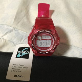 カシオ(CASIO)のbabyG 腕時計 新品未使用 red(腕時計)
