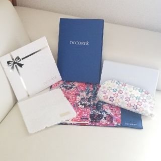 コスメデコルテ(COSME DECORTE)のCOSME DECORTE 誕生日 記念品 ハンカチ&ポーチ&ノートセット(その他)