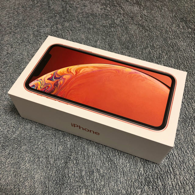 新品SIMフリー iPhone XR 128GB コーラル-