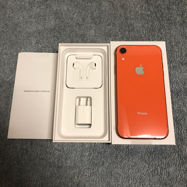 新品SIMフリー iPhone XR 128GB コーラル