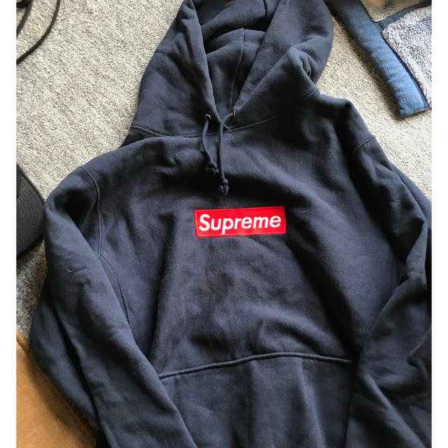 激安店舗 Supreme - supreme box logo foodie パーカー - www