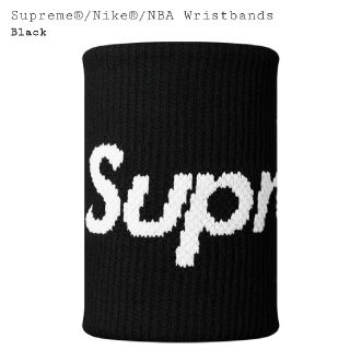 シュプリーム(Supreme)のSupreme Nike NBA Wristbands Black(バングル/リストバンド)