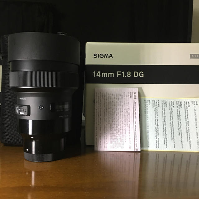 Sigma 14mm f1.8 for Sony EF