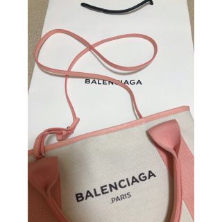 バレンシアガ(Balenciaga)のにゃーさん専用 BALENCIAGA キャンパストート ミニ ピンク(トートバッグ)